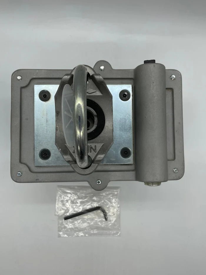 System Sensor WFD25EXP fire detector with integrated smoke and heat sensors, mounted on a ceiling.