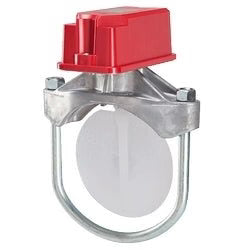 Safe Signal WFD60N water flow detector sensor for 6-inch pipes, designed to monitor water flow in plumbing systems.