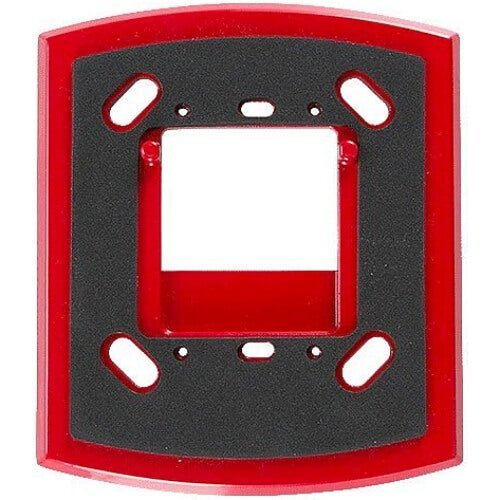 System Sensor WTP fire alarm sensor mounted on wall, showing its sleek design and installation in a commercial setting