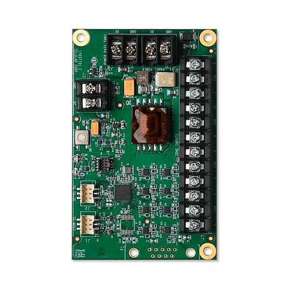 Telguard TG-PEM system module, compact electronic component with connectors, used for security and alarm system integration.