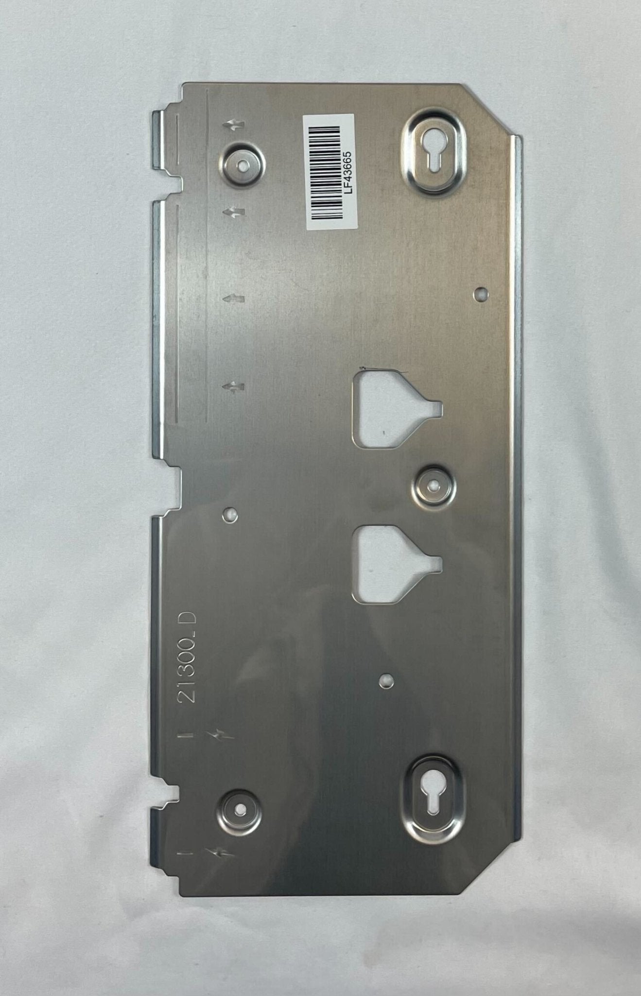 Vesda VEP-A00-1P smoke detector mounted on ceiling, part of VESDA fire detection system with sleek design.