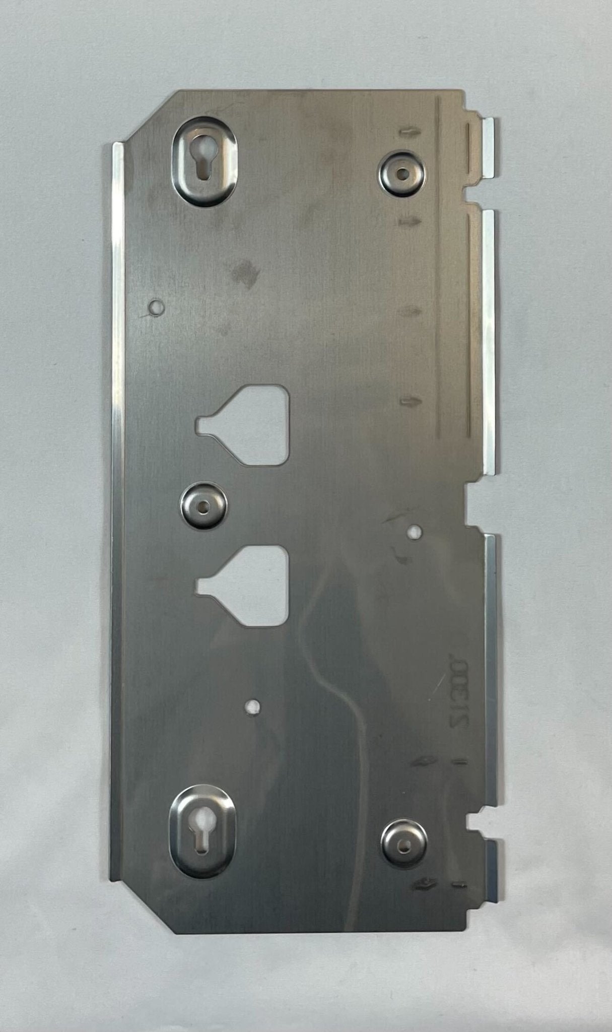 VESDA VEP-A00-1P smoke detector mounted on ceiling, part of VESDA fire detection system, installed in a commercial space