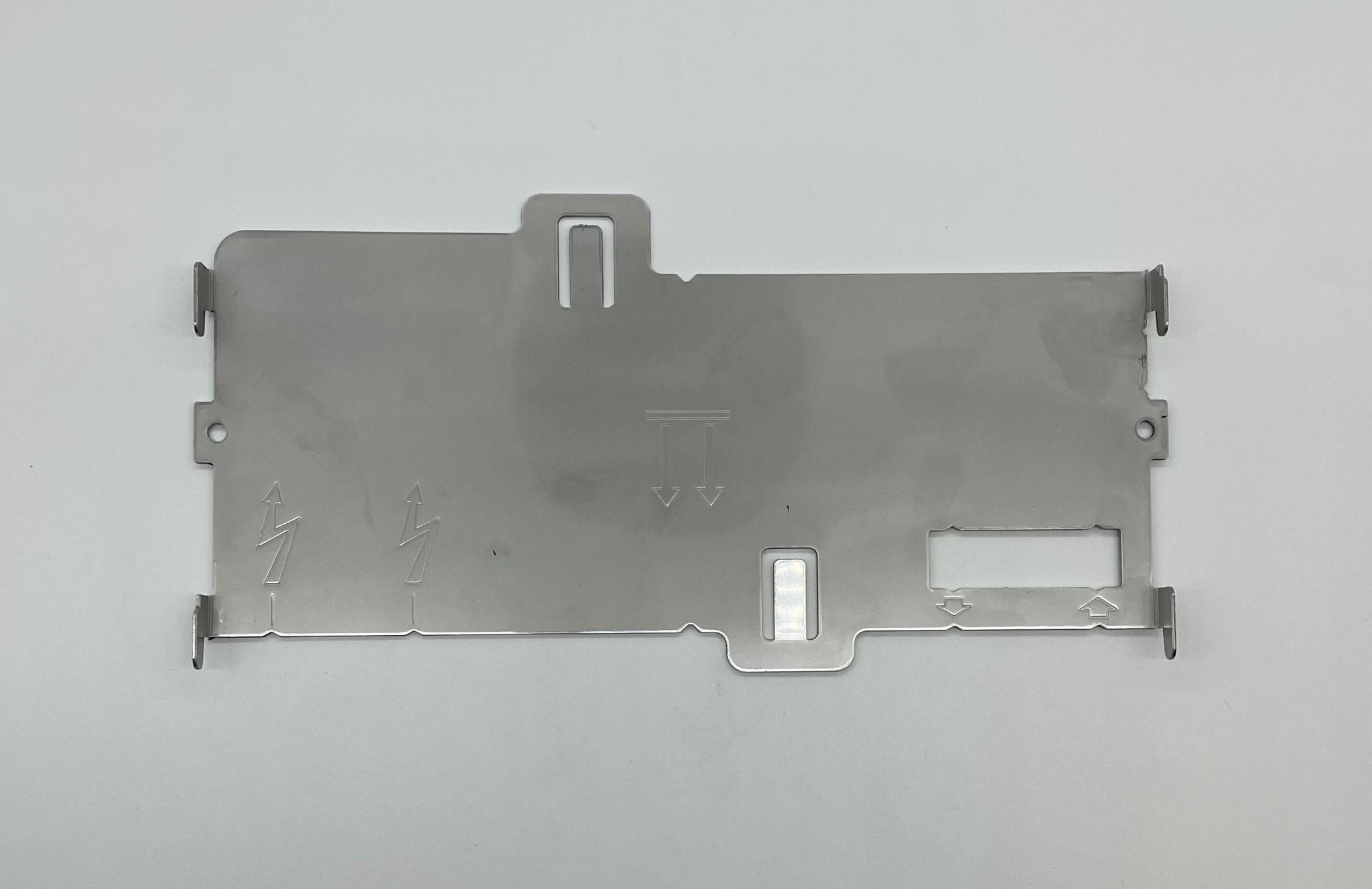 VESDA Vesda VLF-500 smoke detector mounted on ceiling, designed for early fire detection in commercial buildings