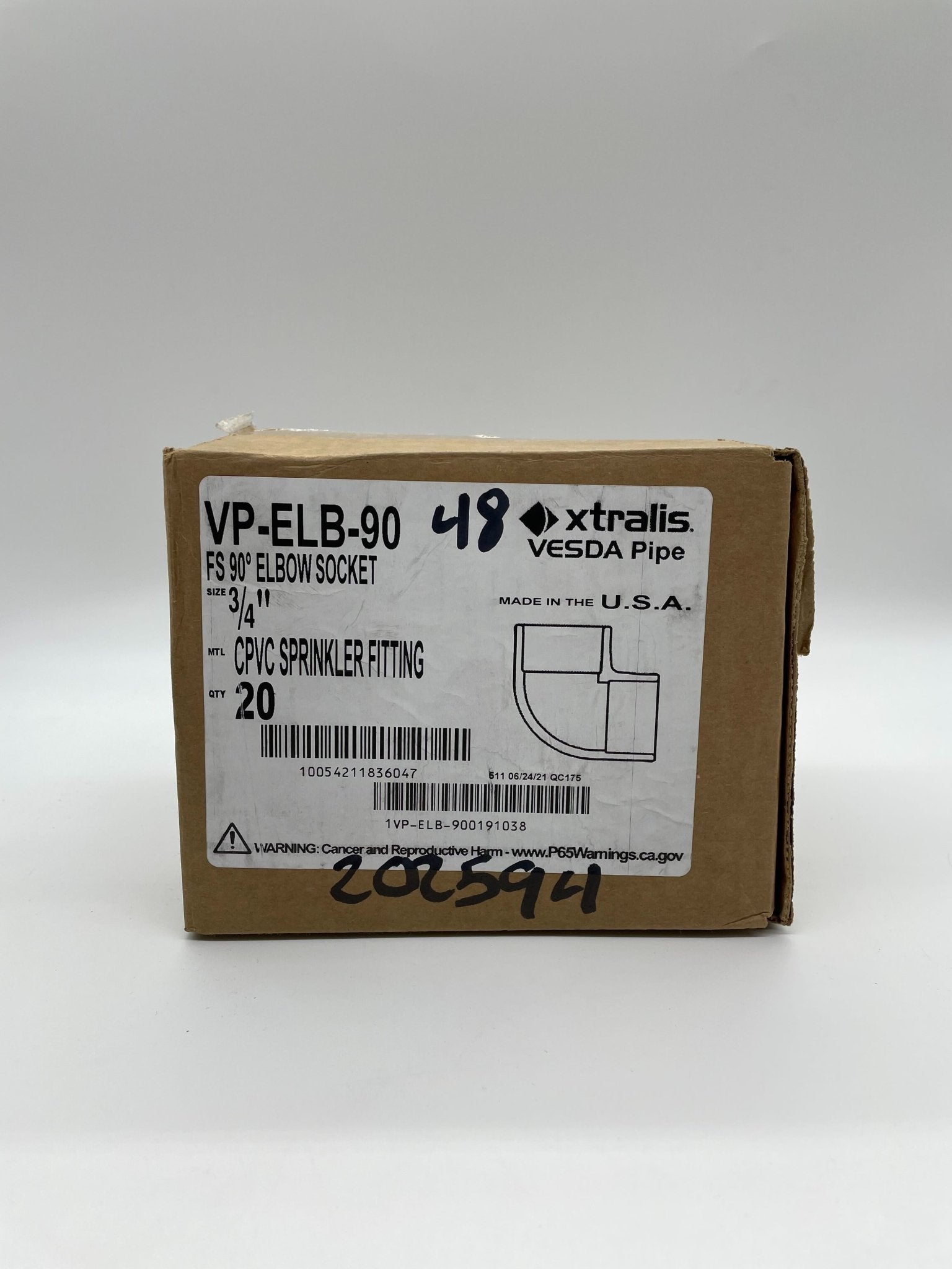 VESDA VP-ELB-90 fire alarm system by VESDA, mounted on a wall with control modules and wiring visible.