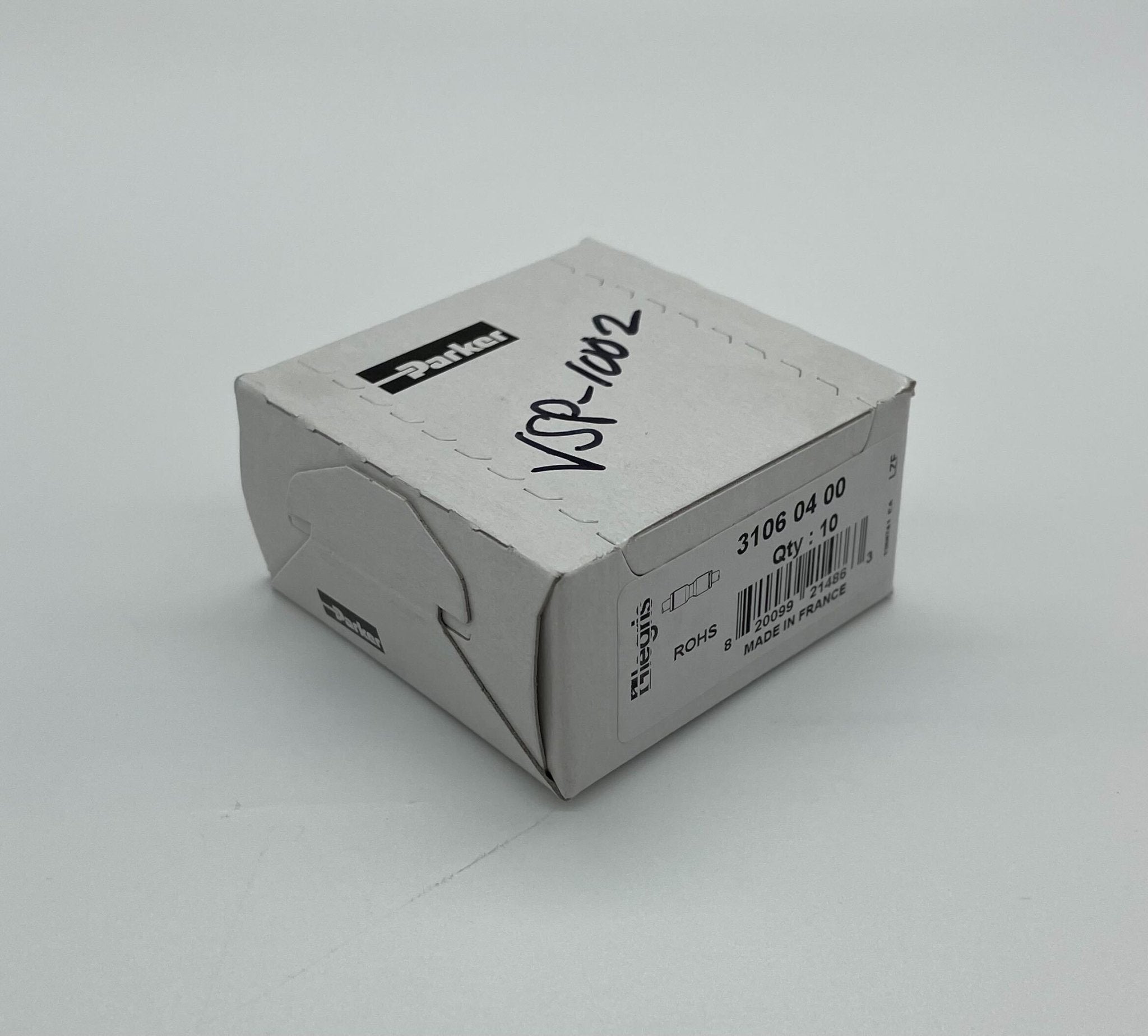 VESDA VSP-1002 fire alarm device from VESDA, featuring a sleek white design with control panel and indicator lights.
