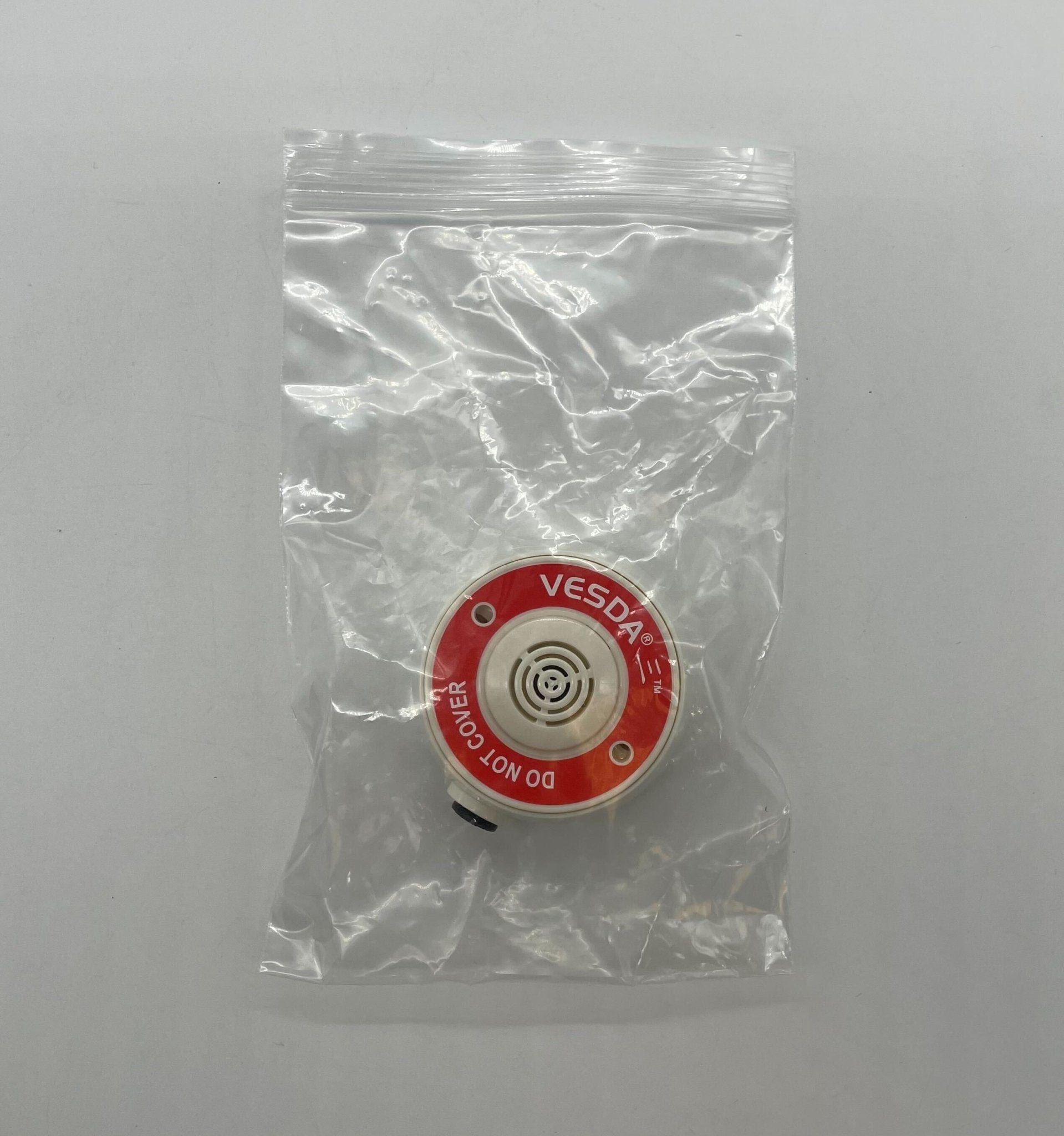 VESDA VSP-982-W sampling points by VESDA, showing a sleek white device used for air sampling and detection systems.