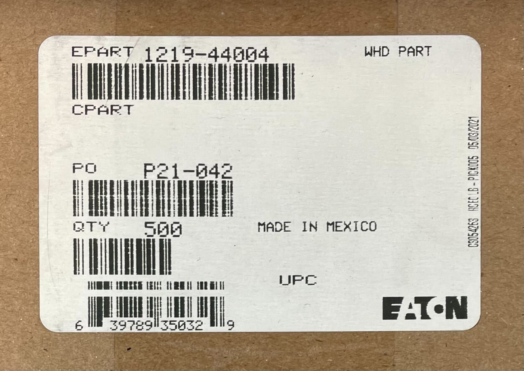 VESDA VT-TUBE-500 fire alarm system component by VESDA, shown in a close-up image.
