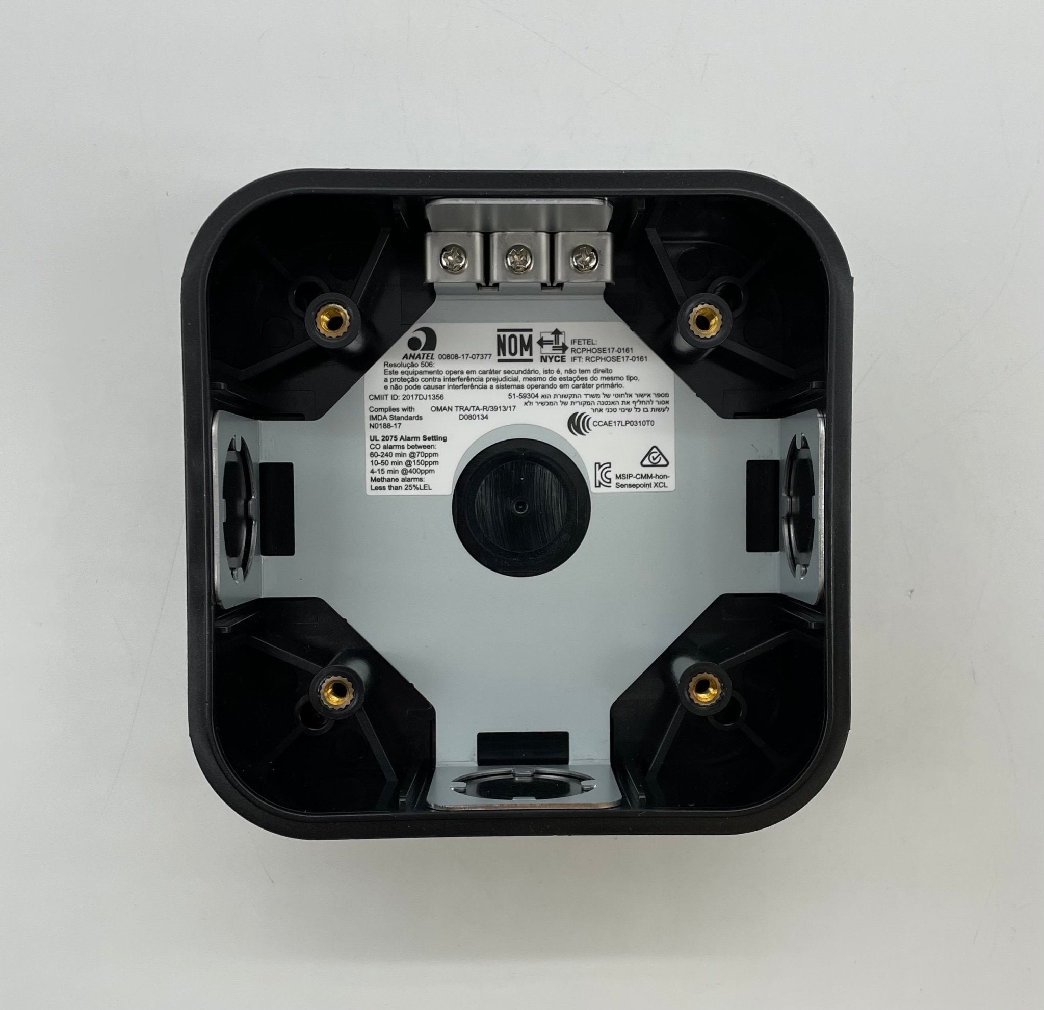 Vesda XCL-VEA-H2-RA relay from VESDA, shown in a close-up view with connection terminals and branding details.