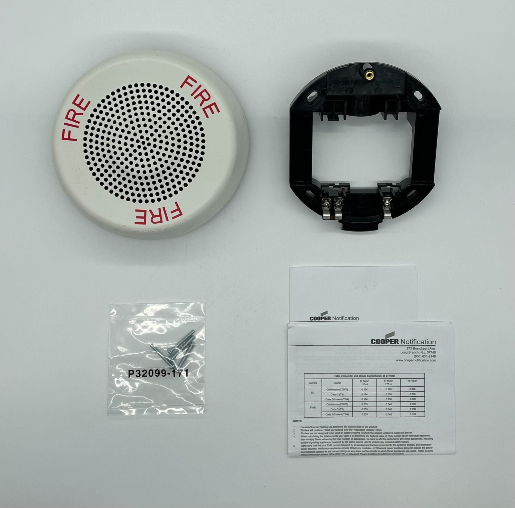 Eaton Wheelock ELFHNWC horns with black finish, designed for industrial signaling and loud alert sound in safety systems.