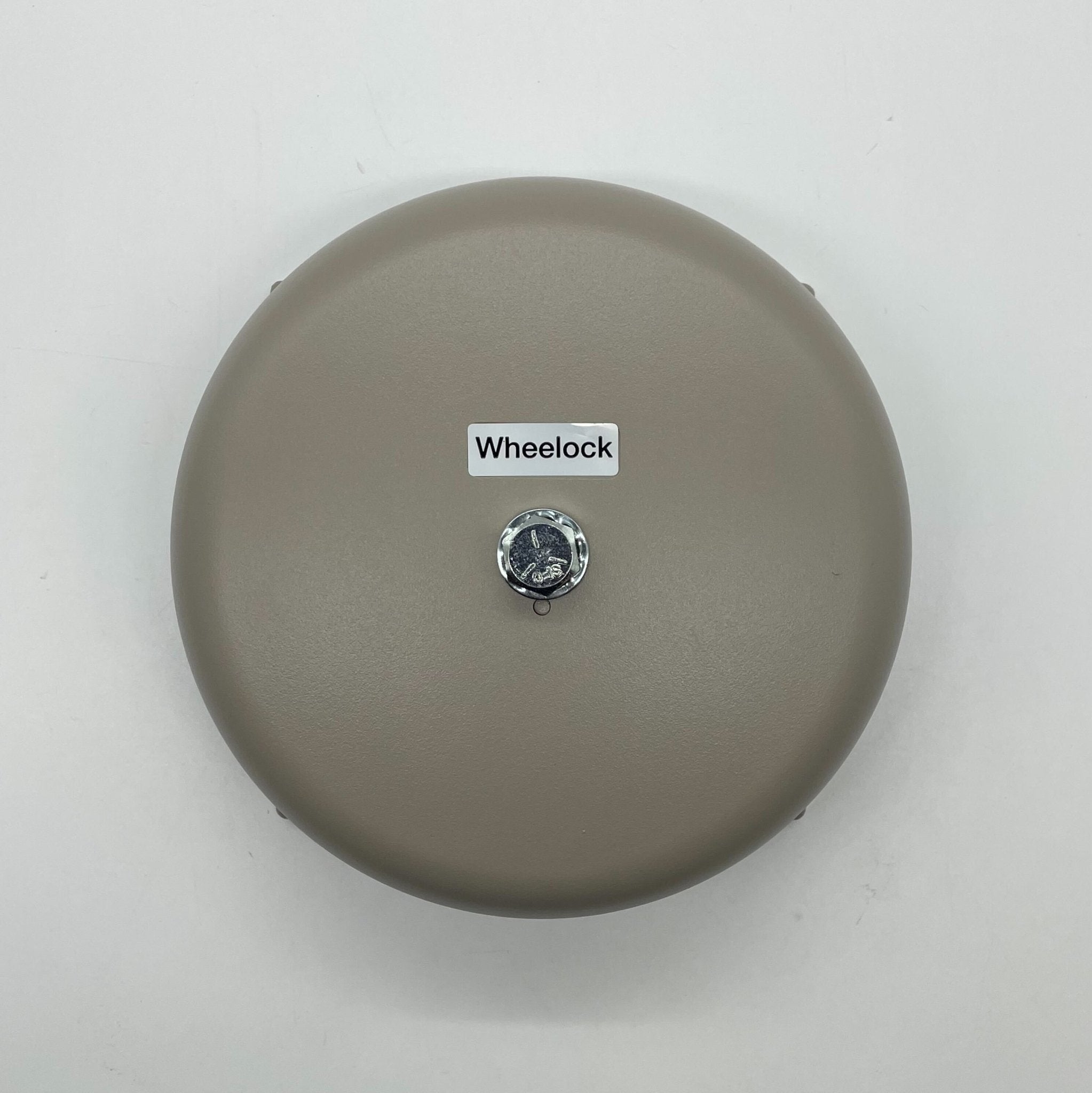 Eaton Wheelock MB-G6-24-S bell with metal housing and mounting bracket, designed for emergency and alert signaling systems.