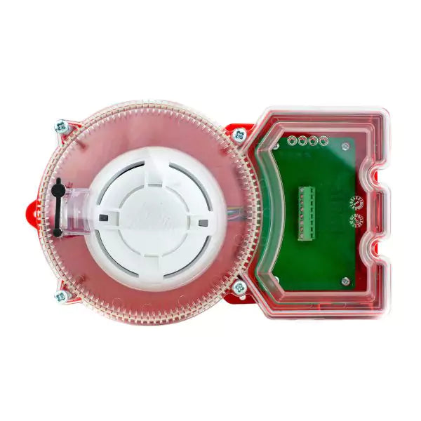 Mircom ULC MIX-4010-DUCT fire alarm sensor with duct mounting for commercial fire detection, branded Mircom Canada.