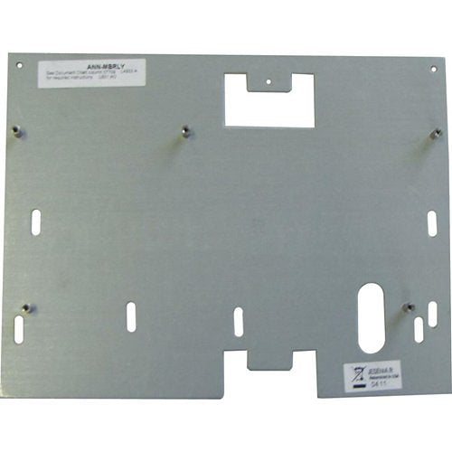 Fire-Lite ANN-MBRLY alarm system module by Fire-Lite with electronic components and wiring for fire detection and alarm setup.