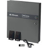 Mircom TX3-CX-2K-A fire alarm sensor with ULC certification, mounted on a wall, part of a fire safety system.