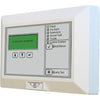 Kidde K-RLCD fire alarm with digital display and sensor, mounted on wall, part of Kidde fire alarm system.
