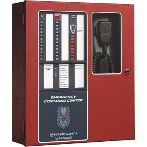 System Sensor ULC ECC-50W-70V fire alarm sensor mounted on a wall, used for safety and fire detection in buildings.