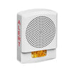 Eaton Wheelock ELSPSTW-ALA fire alarm system sensor with ULC certification, mounted on a wall in a commercial setting