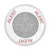 Eaton Wheelock fire alarm sensor with ULC certification, mounted on a wall in a commercial safety system setup.