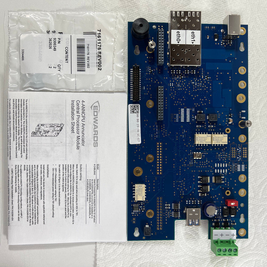 Edwards 4-ANNCPU Annunciator Control Processor Module