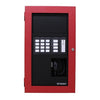 Secutron AUDMAX-MASTER fire alarm system sensor with ULC certification, mounted on a wall in a safety setting.
