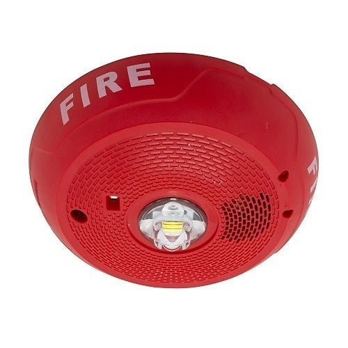 System Sensor CHSRLED Indoor LED Chime Strobe Wall, Fire, Red