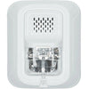 System Sensor CHSWLA Chime Strobe,Wall Mount, 4x4in Backbox, White Bilingual