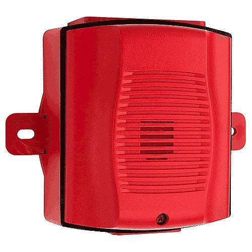 System Sensor HRKA Horn 12/24V Outdoor, Weatherproof, Red