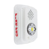 System Sensor P2GWLED-B 2-Wire LED Compact Horn Strobe, Wall-Mount, Bilingual