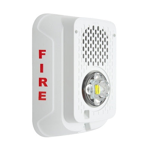 System Sensor P2WLED-LF Wall Mount Strobe Sounder Low-Frequency White - image 2