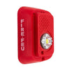 System Sensor SRLED-B Wall-Mount Strobe with LED, Bilingual Marking, Red