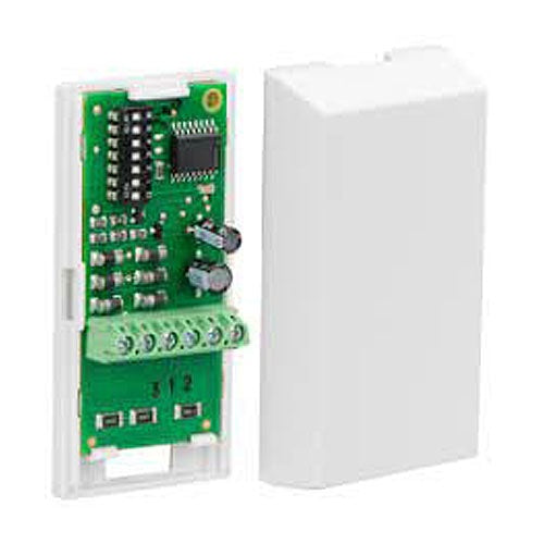 Bosch D9127T fire alarm sensor with ULC certification and system detection features, mounted on a ceiling.