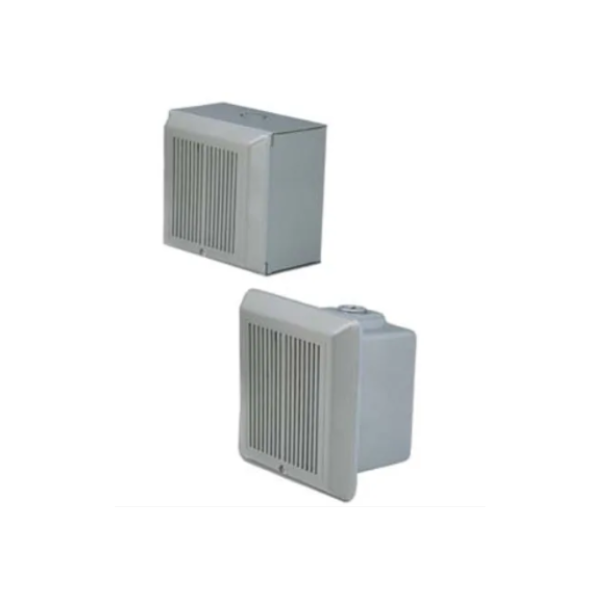 Edwards 869-WPB fire alarm sensor with ULC certification, mounted on a ceiling, part of Edwards fire alarm system.