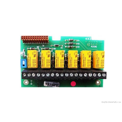 System Sensor ULC 4XZMF fire alarm with digital display, mounted on wall, in a professional setting.