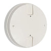 Firelite W-GATE fire alarm access control device mounted on a wall, with keypad and display for security management.