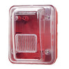 Gentex GOE-R fire alarm system sensor with ULC certification, mounted on a wall for fire detection in commercial buildings.