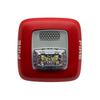 Gentex GSR fire alarm system sensor with ZNAC PS and JEM Systems Canada branding, mounted on a wall in a building.