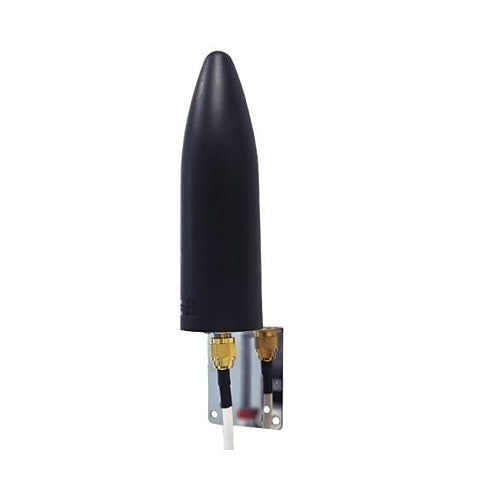 Napco SLE-ANTEXT100 security alarm system antenna with black cable and connector for reliable wireless communication.
