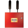 Napco fire alarm sensor with ULC certification, black plastic casing, and mounting bracket for fire safety systems.