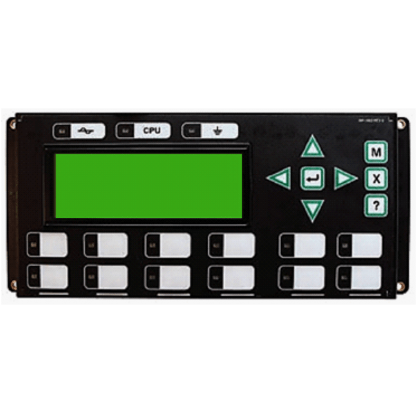 Mircom ULC RAX-LCD-LITE fire alarm panel from Mircom Canada with LCD display and control buttons.