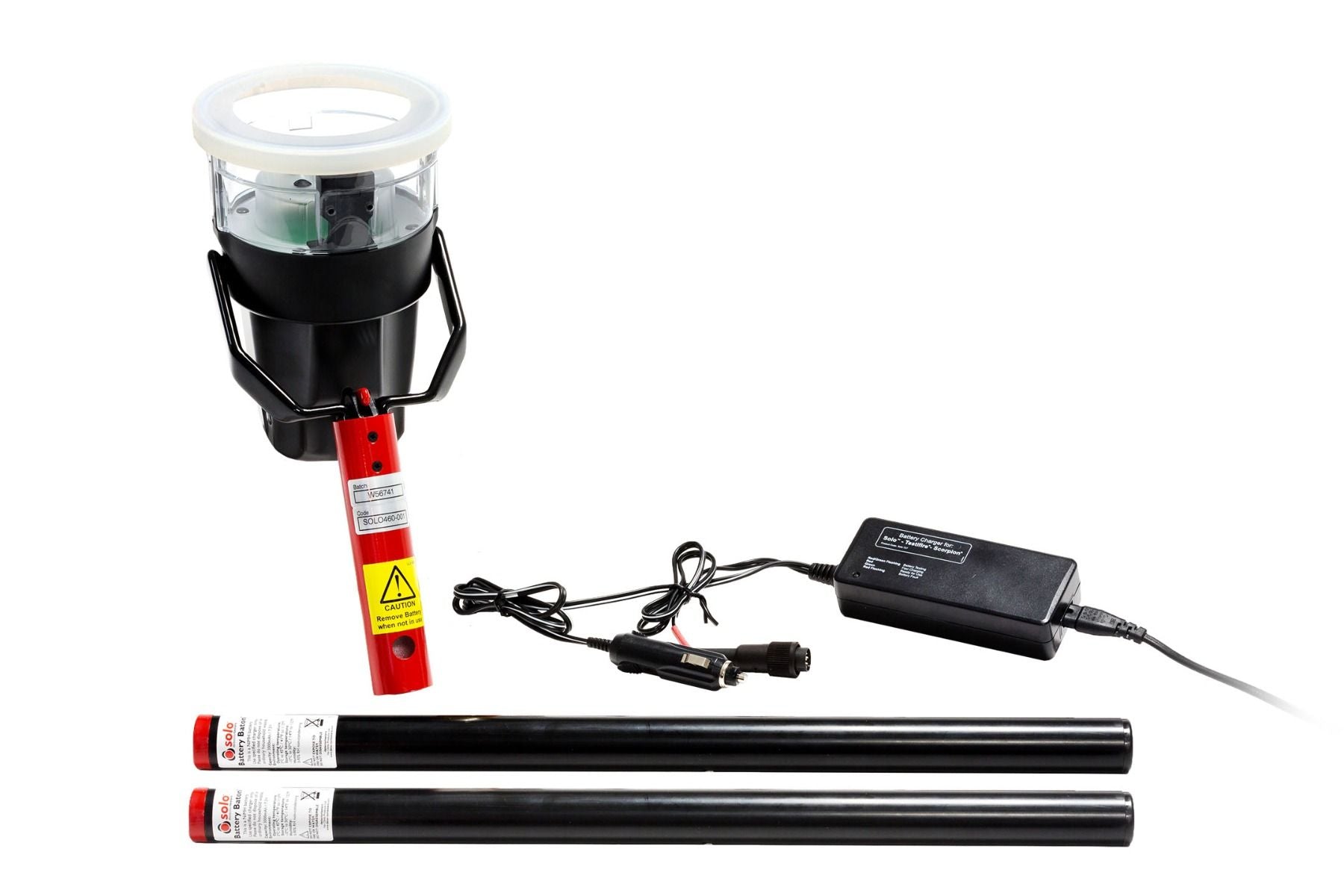 Detector Testers Cordless Heat Detector Test Kit (includes 2 Battery Batons) (SOLO461-001)