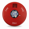 Siemens SL2HSCR-F Horn-Strobe, Ceiling Mount, Red, “Fire” Lettering