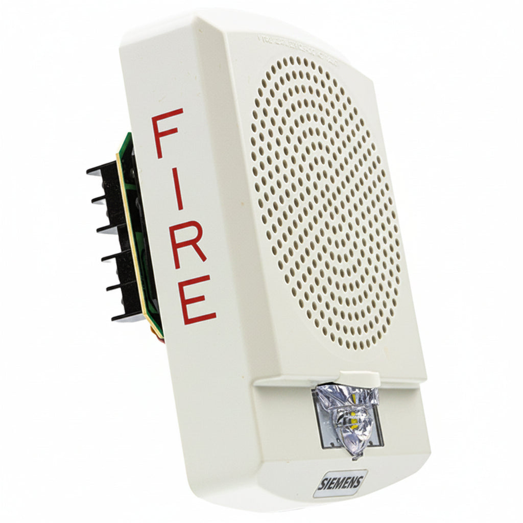 Siemens SLSPWW-F Wall Speaker Marking Fire White
