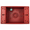 Simplex 59WPBB-WR Surface Mount Weatherproof Single Gang Mounting Box