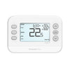 Resideo fire alarm sensor with digital display and wiring ports, designed for residential fire safety systems.