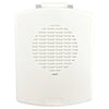 Eaton Wheelock EL3RSPK-NW fire alarm system sensor with ULC certification, mounted on a wall in a building interior