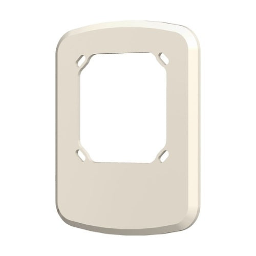 Eaton Wheelock ELTP-4S-W-W-10PK Eaton Wheelock Accessories, Eluxa Trim Plate Wall Single Gang C/W Beauty Cover White (Pack of 10) - image 2