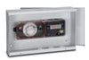 APC WP-2000 fire alarm from Air Products and Controls, showing the alarm device with control panel and wiring.