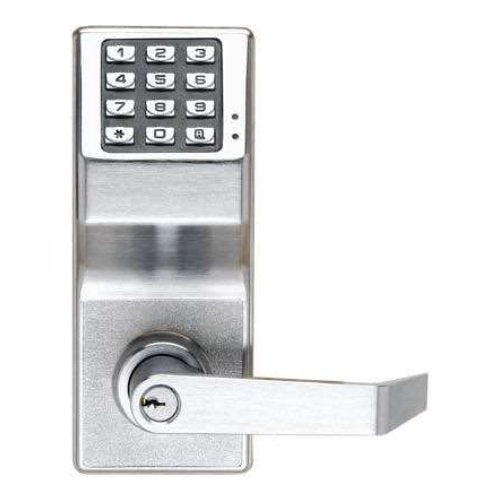 Napco DL2700-26D Jem Systems Canada security alarm control panel with keypad and display screen.
