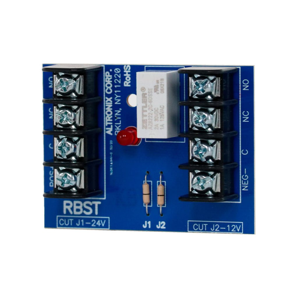 Altronix RBST Jem Systems Canada security rack mount power supply with multiple outlets and connectivity ports.