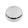 Apollo SA5150-650APO fire alarm with smoke detector and alarm horn, mounted on ceiling for safety warning system.