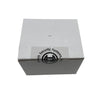 Bosch D296 fire alarm sensor mounted on ceiling with wiring, part of Bosch fire alarm system for safety and early detection.